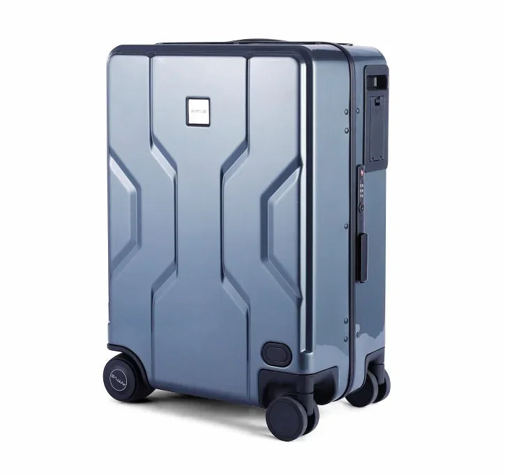 20 inch Unisex Spinner Smart Following Luggage Suitcase Business Bags Carry-on Case Electrical Suitcase Scooter PC、Waterproof